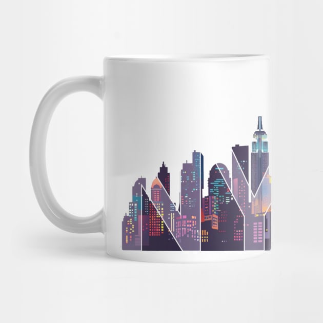 New York City Skyline by MugsForReal